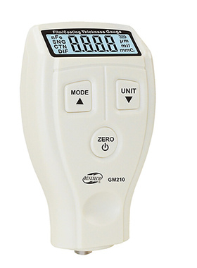 。标智GM210涂层测厚仪钢板油漆厚度测量仪高精度膜厚计铁基