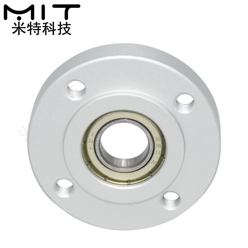 。BARR圆形铝合金轴承座承光轴支撑固定座锁紧套组件带扣环卡环嵌