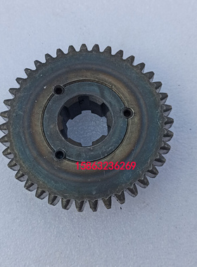 。滕州ZX50CZX6350钻铣床主轴箱齿轮Z19/39齿双联齿ZX50C动力头齿