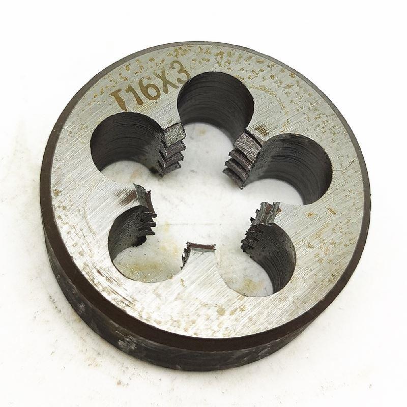 T型梯形圆板牙搬芽园扳牙TR T8 10 12 14 16X1.5 2 3 4正左旋反扣