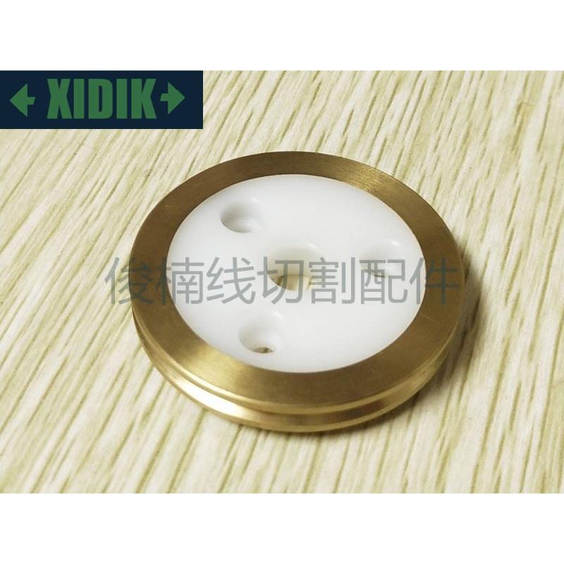 发那科下机头引线轮F413法兰克过线轮A290-8004-X713 49X6X6 现货