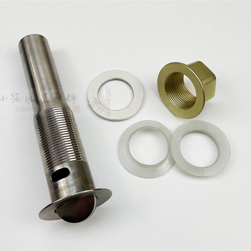 不锈钢洗手盆漏水塞洗脸盆翻板下水器配件下水管防臭面盆台盆水池,家装主材,脸盆配用件,淘宝优惠券,粉丝福利购,淘宝优惠卷