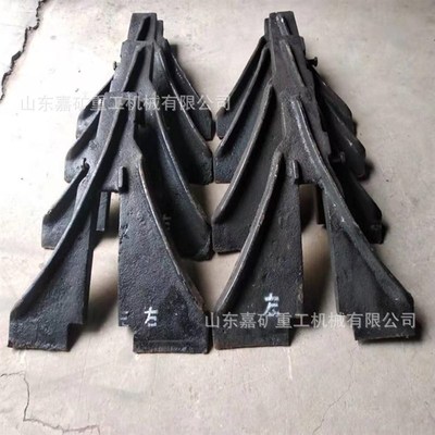 铸材质人字形复轨器 矿钢上轻矿轨专用车上道8机 3轨火CIP车复位