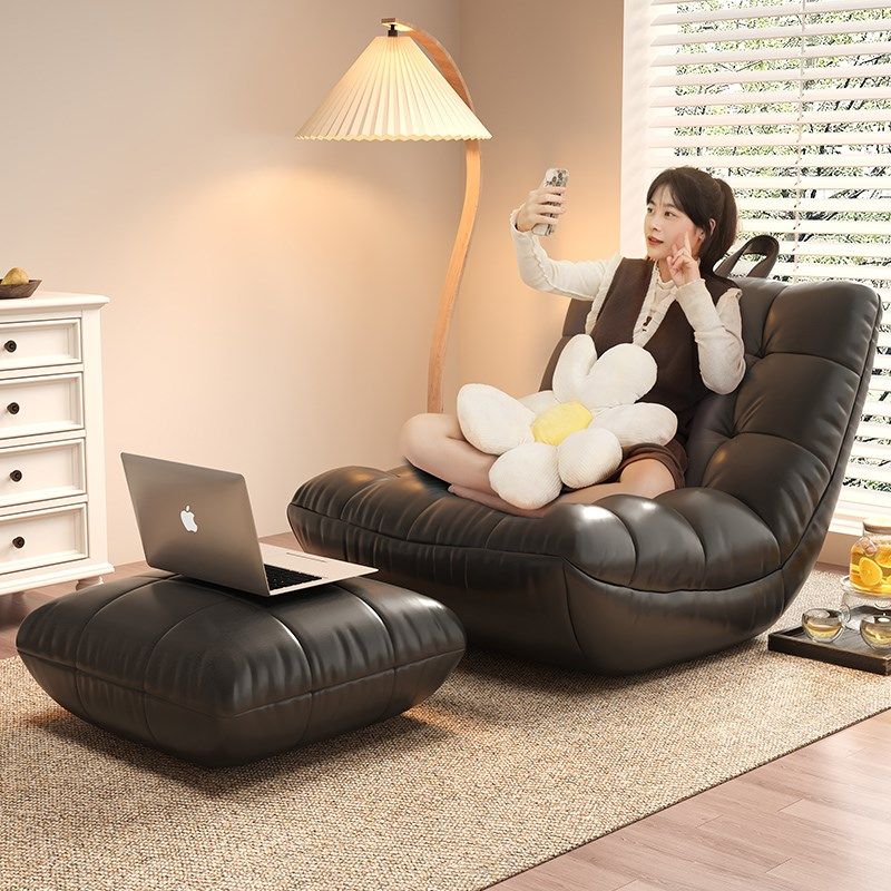 懒人沙发可躺可睡客厅榻榻米豆袋卧室单人小沙发客厅休闲毛毛虫,住宅家具,懒人沙发,淘宝优惠券,粉丝福利购,淘宝优惠卷