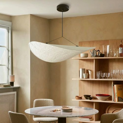 丹麦NewWorks薯片云朵吊灯卧室法式餐厅奶油侘寂风书房客厅设计师