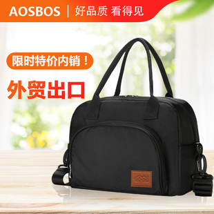 防水防漏保温袋手提铝箔加厚上班带饭便当包饭盒袋大号大容量男女