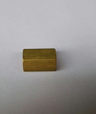 双内丝铜接头 一头内螺纹m10x1 另一边内丝m14x1.5 压力表接头