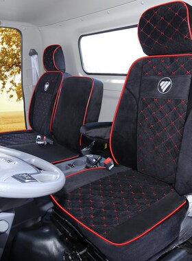 福田瑞沃es3亚麻座套奥铃cts捷运速运领航m6欧航欧马可s3货车坐垫