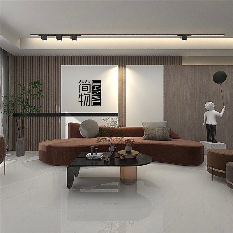 简一大理石瓷砖雅士白同款密封连纹铺贴600x1200通体砖室内地砖