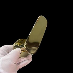 依佰利意式 卧室磁吸静音锁简约 覆古房门锁亮金把手锁室内金色法式