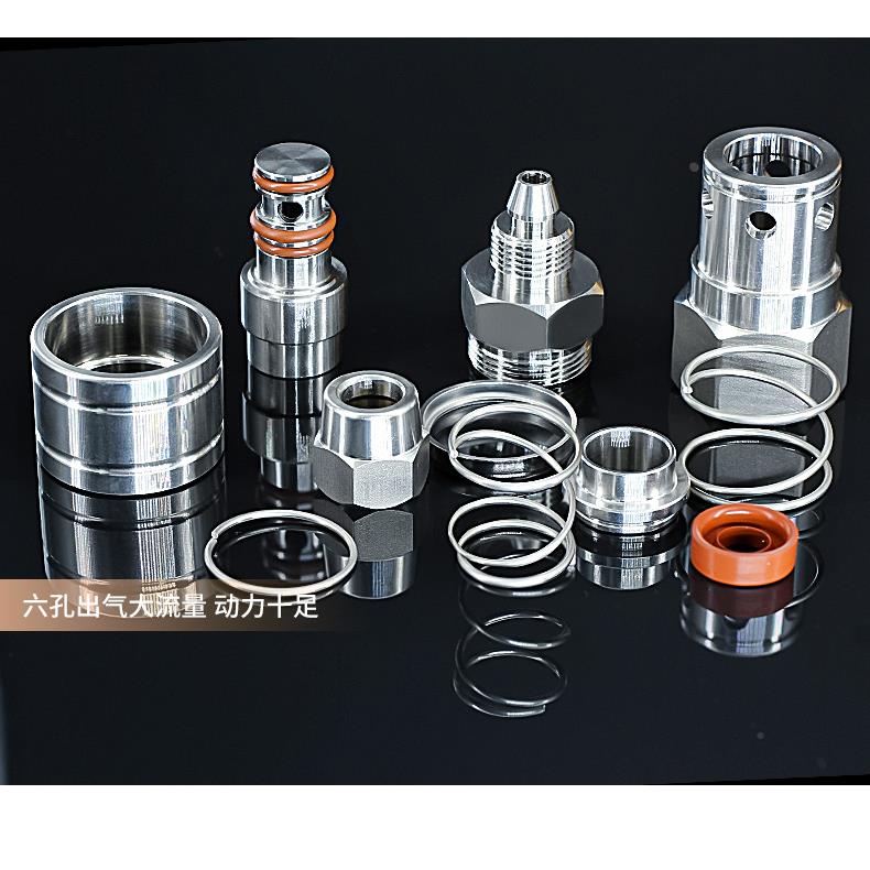 不锈钢气动快速接头高压气管风管接头SP/SM空压机自锁快插C式接头