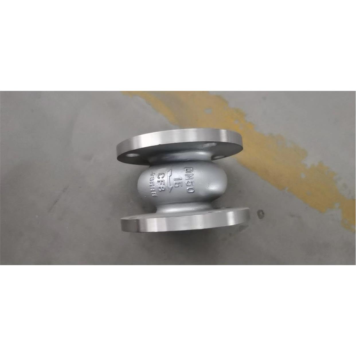 HC41X不锈钢/铸钢消声止回阀 圆肚型止回阀DN40 50 65 80 100 125