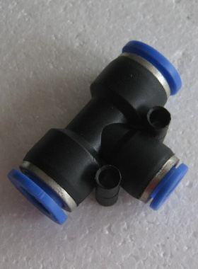 。气动T型变径接头SPEG10-8，SPEG12-10，SPEG12-8塑料接头