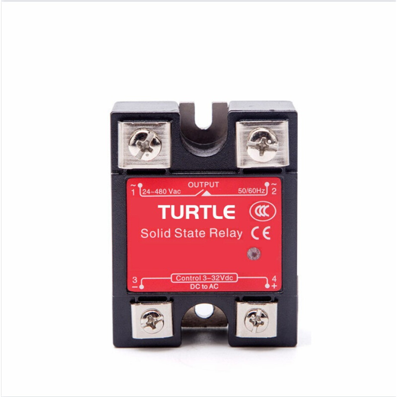 。TRT-40DA单相固态继电器直流控制交流220v单交流24vssr-40DA模