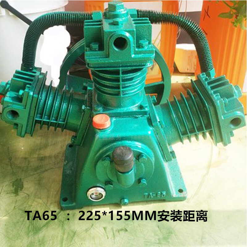 。复盛空压机机头TA65 VA65气泵头2065 2065三缸高压12.5压缩机缸