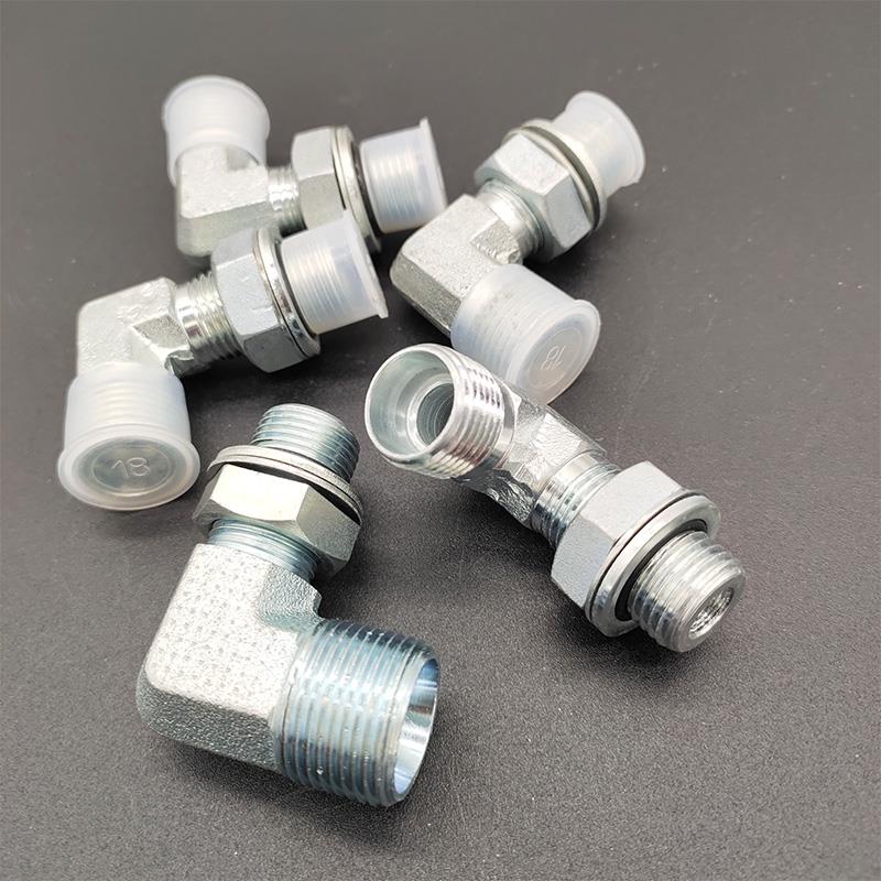 伊顿永华标准 公制外螺纹可调向直角接头 外丝卡套弯头 1CH9 1DH9