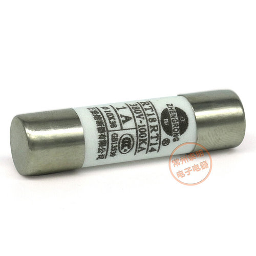 。正浩10*38mm配套RT18-32 RT14-20陶瓷保险丝圆筒形帽熔断器380V