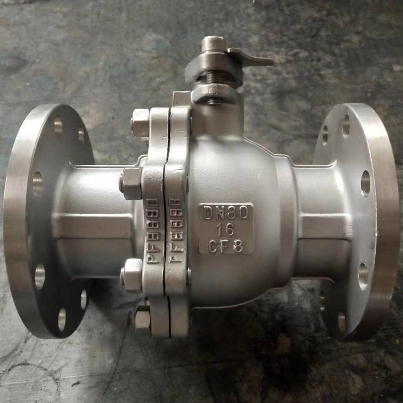 304/316不锈钢法兰球阀（重型）Q41F-16P DN15 20 25 40 50 65 80