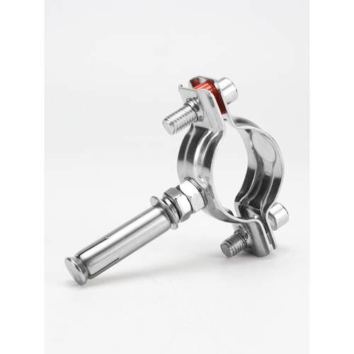 304膨胀抱箍不锈钢吊卡管支架75管箍25PPR卡箍排水管吊码110管码