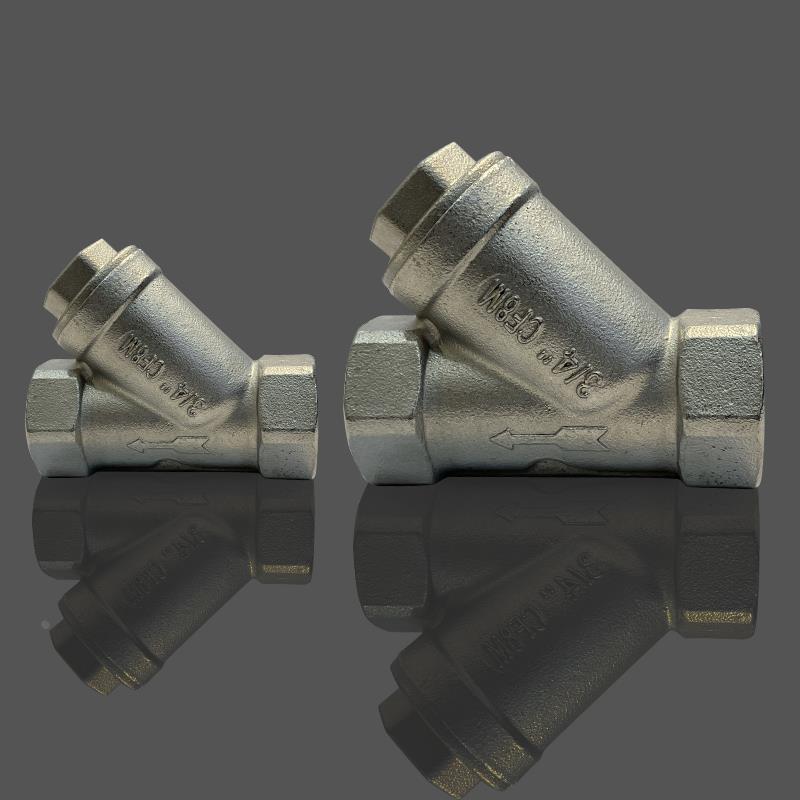 304不锈钢Y型过滤器内螺纹丝口接头三角阀角阀水龙头接头连接管