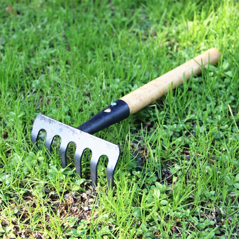 种花种菜小锄头松土耙子农用农具挖土除草工具翻地多功能神器