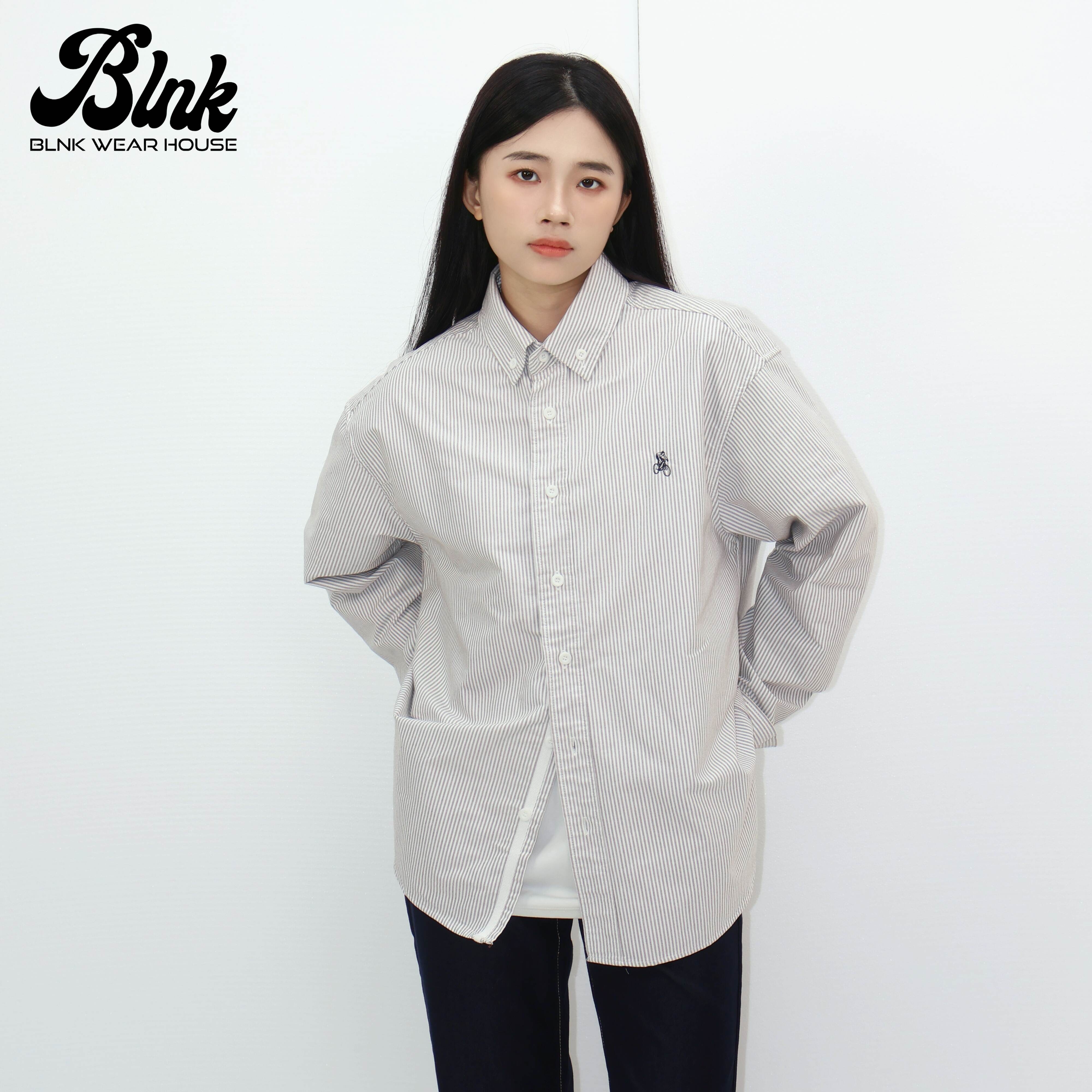 BLNK日系复古工装衬衫外套