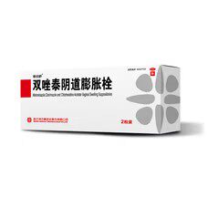 载体舒 双唑泰阴道膨胀栓 2粒/盒