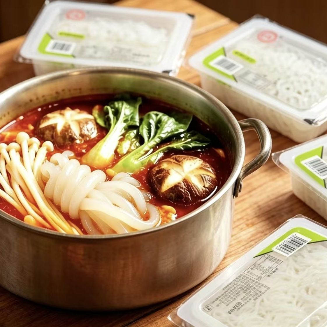 魔芋结低卡0脂肪即食魔芋丝面关东煮涮火锅配菜代餐速食热量