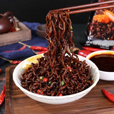 代餐减肥餐食品低脂低卡低热量无糖0反式脂肪酸马来西亚进口鬼椒面断魂级超爆辣干拌鸡肉味方便火鸡面网红女神健身轻食低负担主食