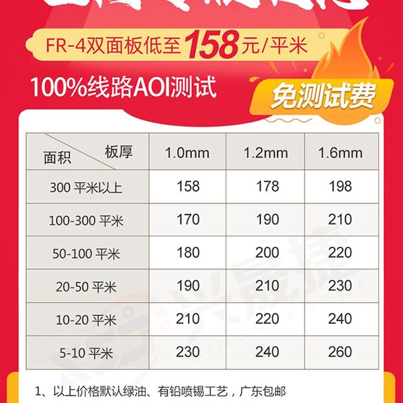 pcb打样电路板制作 单双面线路板24H批量加急生产 PCB打板12H加急