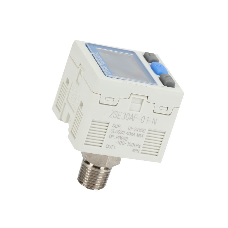 气动ISE30A数显压力开关01-N-A-P-B-C-D-L真空ZSE30AF负压表替SMC