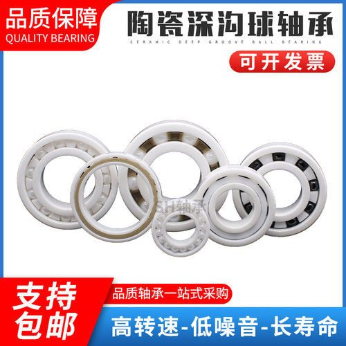 精致高速陶瓷轴承 6000 6001 6002 6003 6004 CE 2RS带密封 精密