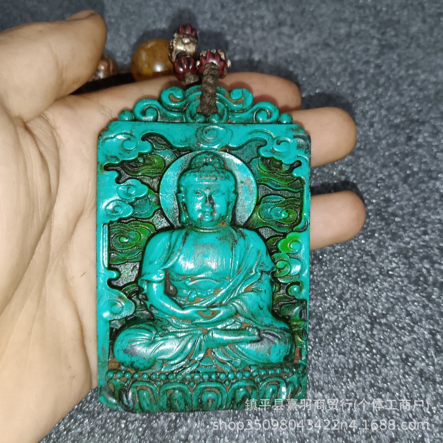 大量批发做旧高仿绿松石八大守护神十二生肖普贤不动明王直播带货