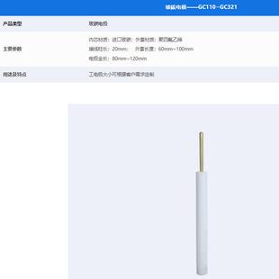 南北仪器工作电极电化学工作站电极设备耗材GC系列玻碳圆盘电极
