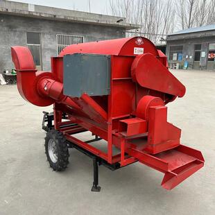 稻麦脱粒机富民125型打麦机谷子高粱打谷机脱粒干净