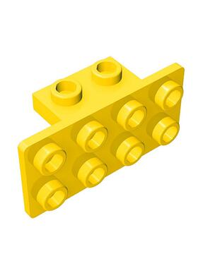 积木配件分类多色93274-21731积木1x2-2x4托架小颗粒拼装零配件