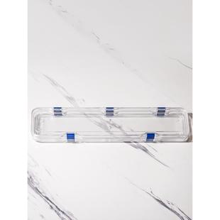 高弹膜盒悬浮盒芯片存放盒展示盒防震盒晶圆硅片收纳盒透明塑料盒