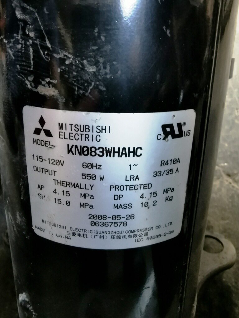 KN083WHAHC无条件质保三个月压缩机