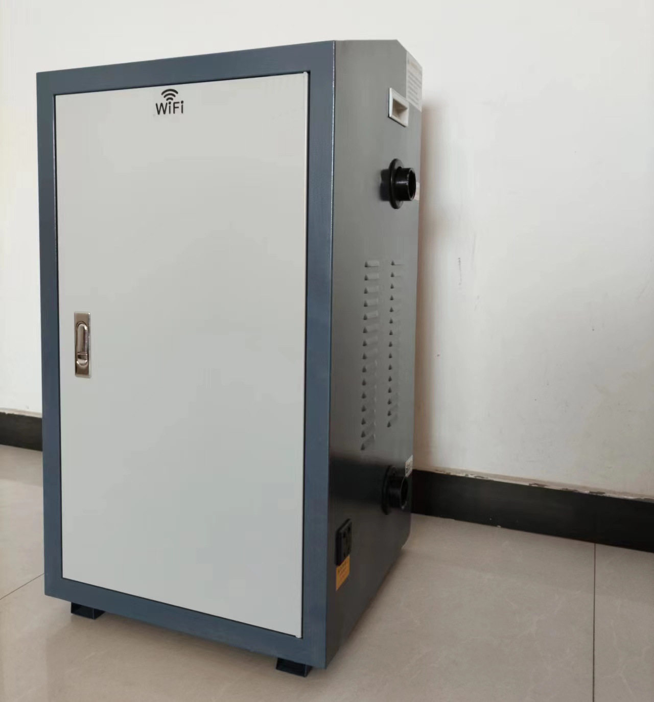 匠奥30KW智能电锅炉常压运行供暖300平地暖暖气片风机散热器