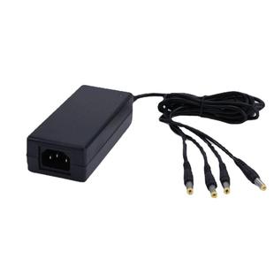 多口输出电源1出4个DC头多个DC头适配器一拖三四12V5A