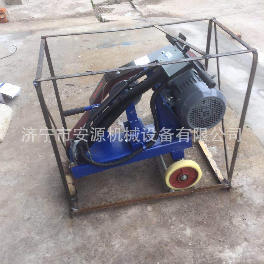手推式砂带机 砂带机BSH2100-75 钢板麻点焊缝打磨机安源机械厂
