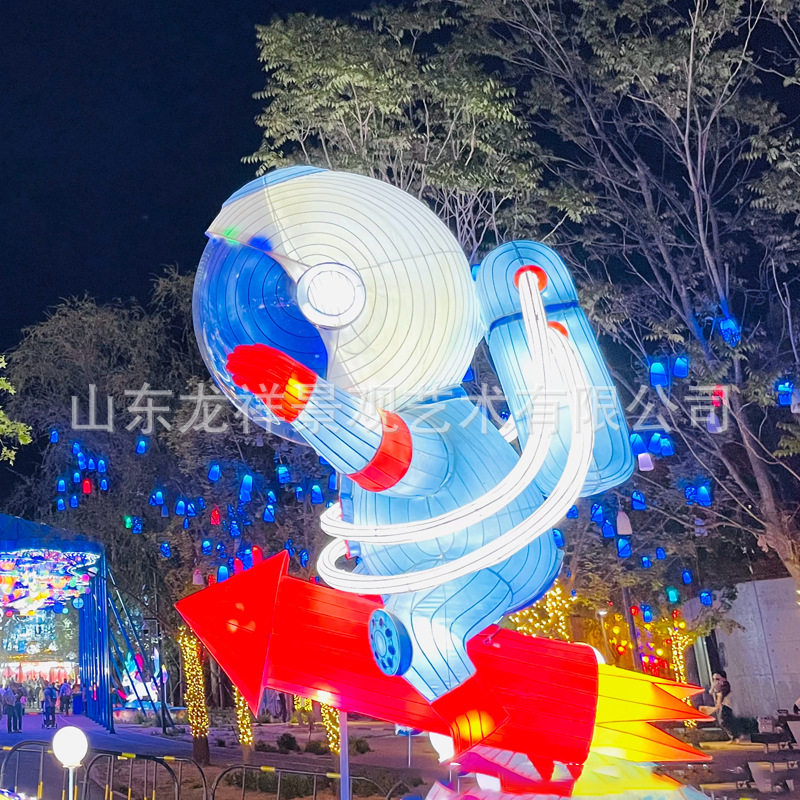 新款网红创意手工户外造型花灯中秋元宵灯会中国风彩灯夜灯摆件