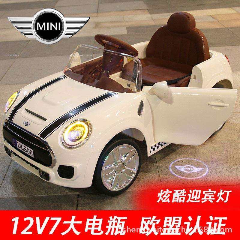 儿童电动汽车四轮玩具车可坐人遥控汽车宝宝双人可坐人充电玩具车