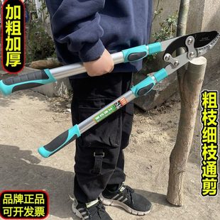 粗园林德国正质果树 长柄剪修枝剪大剪刀大品强力剪子树枝专用新款