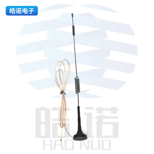 LTE 2G 3G 4G小磁盘天线 RG178同轴镀银线 IPEX接口 吸盘全向天线