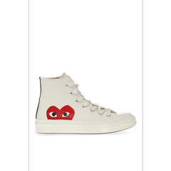 CDG Play X Converse 川久保玲匡威联名款高帮帆布鞋