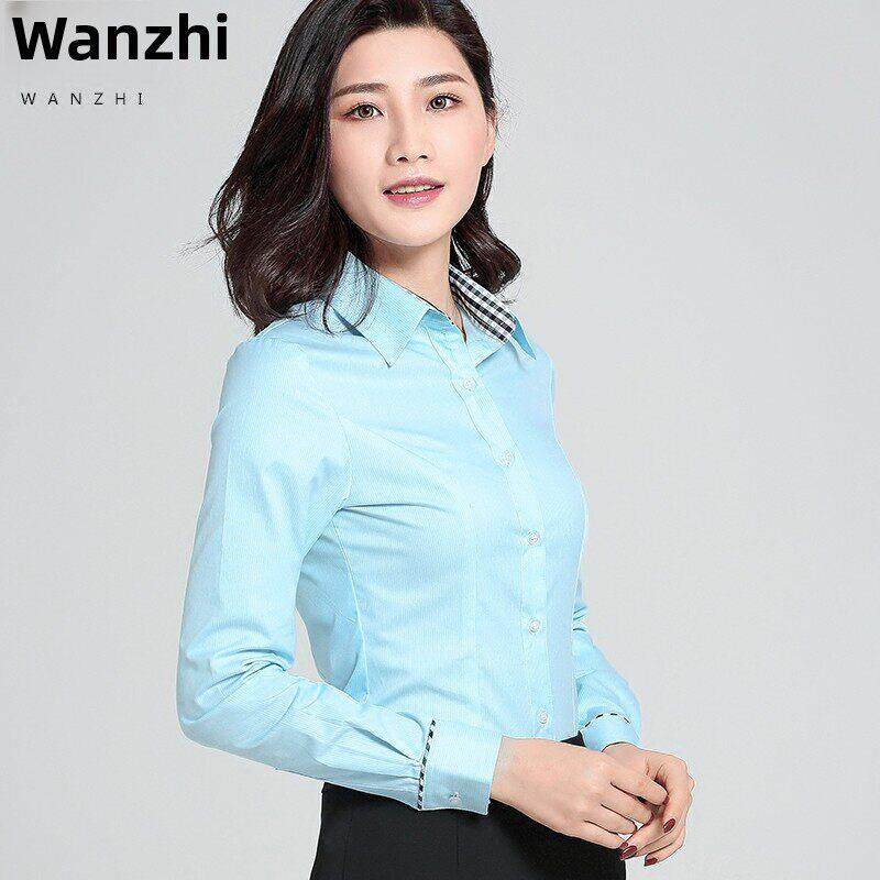 高档2019服新中国邮政女衫邮政总局衬作长短袖衬衫储蓄银行统一邮