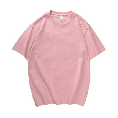 高档宽松落肩班定制t恤服来图订制团工队loog作服团建文化衫纯棉