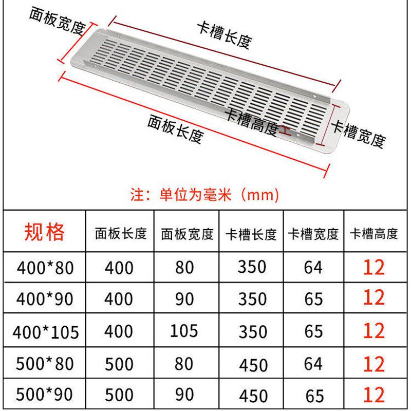 麦瑞斯地送风出风口盖板新风五恒系统铝合金地面送风排风口装饰板