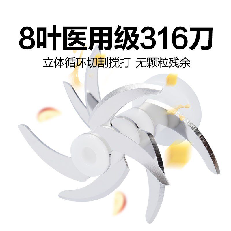 小贝熊辅食机婴儿多功能料理机宝宝儿童辅食工具小型搅拌绞肉打泥